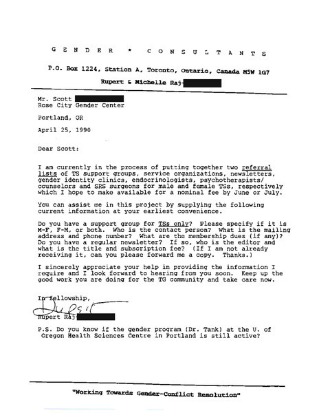 Download the full-sized image of Letter from Rupert Raj to Scott (April 25, 1990)