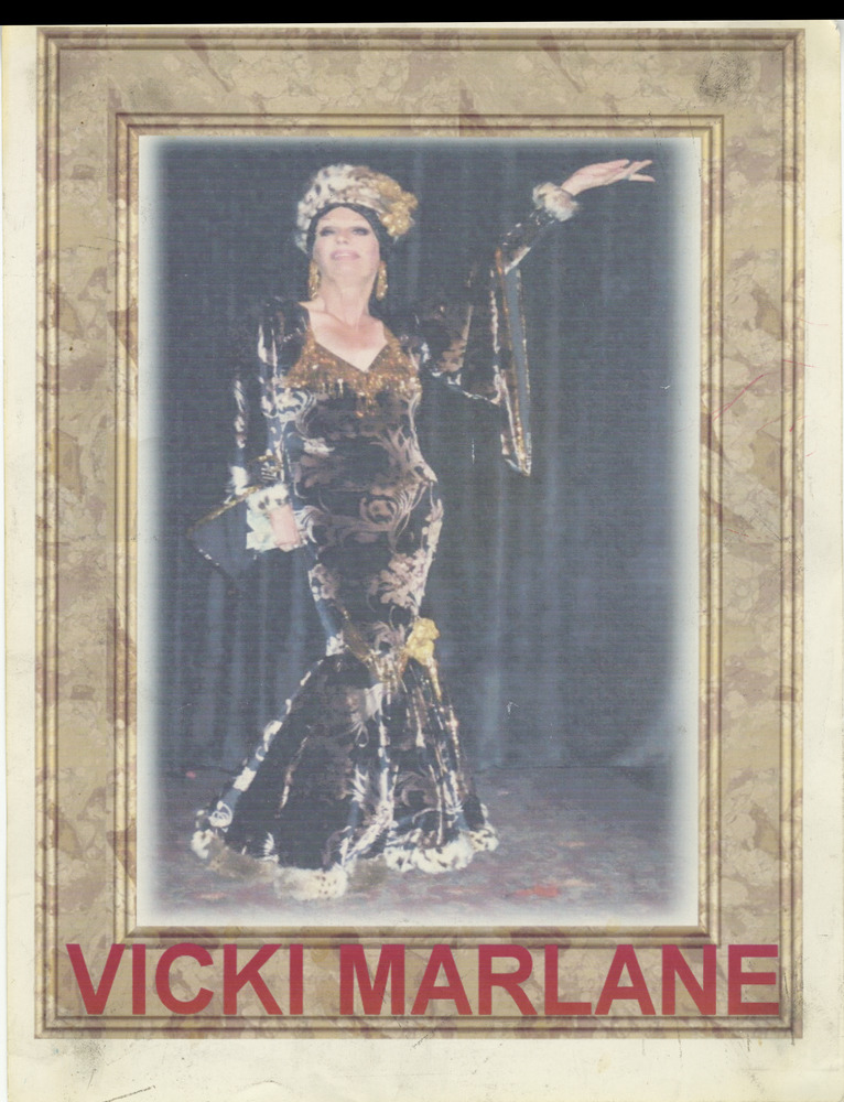 Download the full-sized image of Poster of Vicki Marlane on Stage