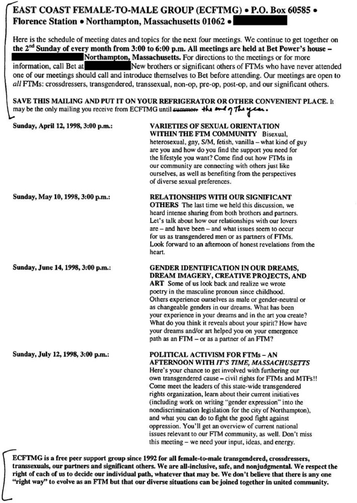 Download the full-sized PDF of April, 1998 - July, 1998 Meeting Reminder