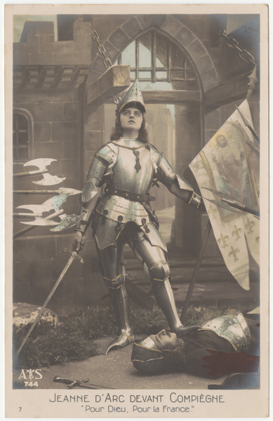 Download the full-sized image of Jeanne d'Arc devant Compiegne