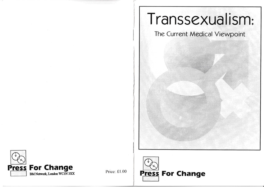 Download the full-sized PDF of Transsexualism: The Current Medical Viewpoint