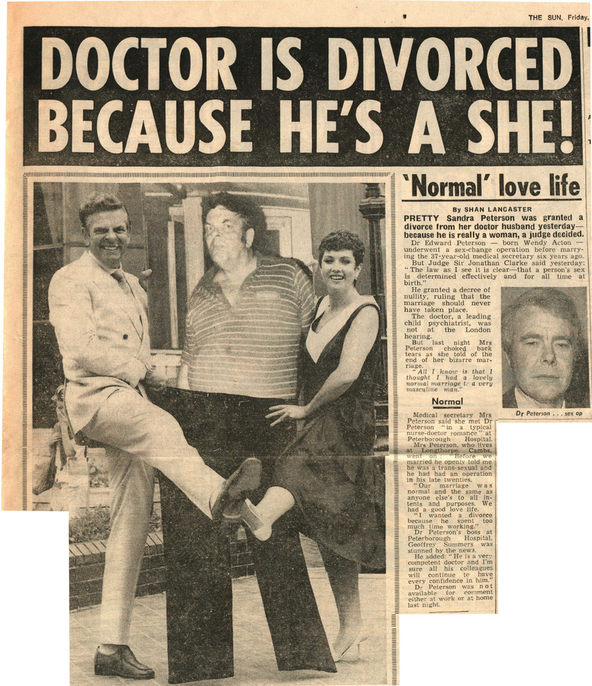 Download the full-sized PDF of Doctor Is Divorced Because He's a She!