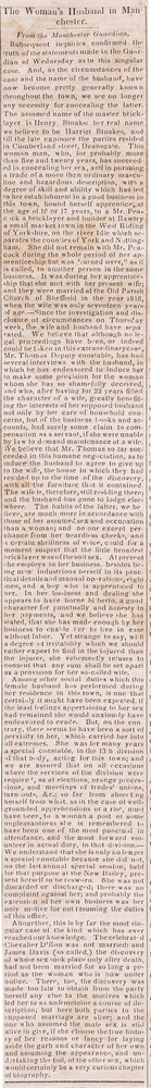 Download the full-sized PDF of The Woman's Husband in Manchester