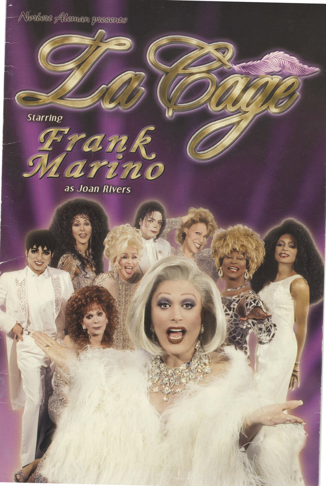 Download the full-sized PDF of Program for La Cage Drag Show