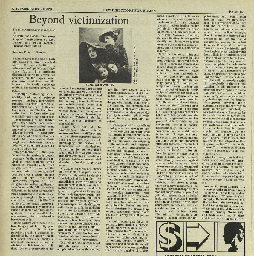 Download the full-sized PDF of Beyond Victimization