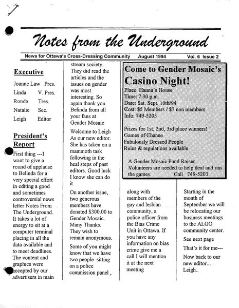 Download the full-sized image of Notes From The Underground Vol. 6, No. 2