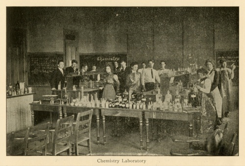 Download the full-sized image of Albany College Chemistry Laboratory