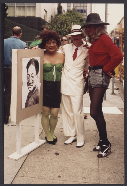 Download the full-sized image of Educational Transvestite Channel members, Gay Freedom Day, 1992 (1)