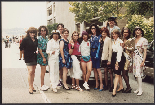 Download the full-sized image of Group portrait, Gay Freedom Day, 1992