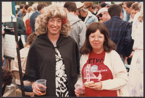 Download the full-sized image of Educational Transvestite Channel booth, 1987 (17)