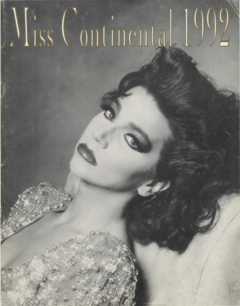 Download the full-sized PDF of Program for Miss Continental 1992