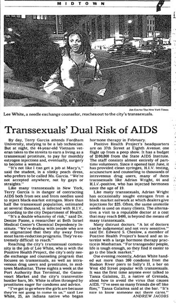 Download the full-sized image of Transsexuals' Dual Risk of AIDS