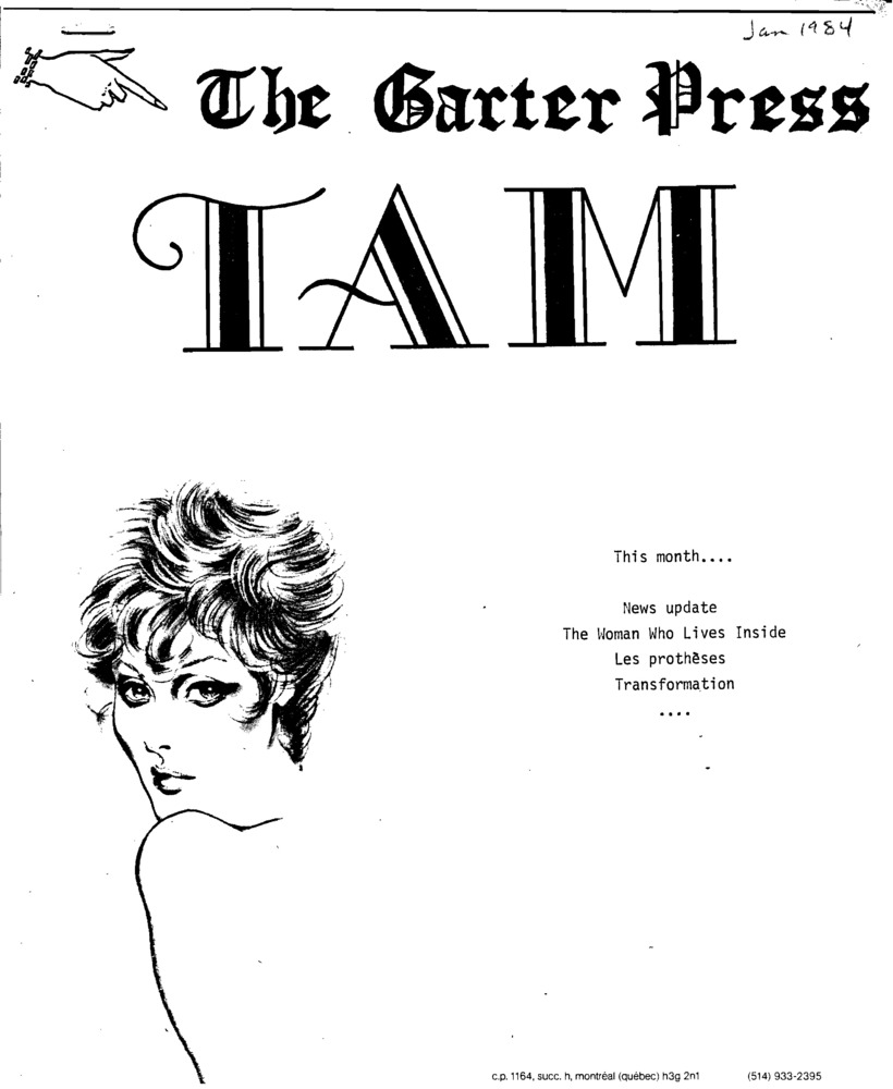 Download the full-sized PDF of TAMs & Tissues: Garter Press (January 1984)