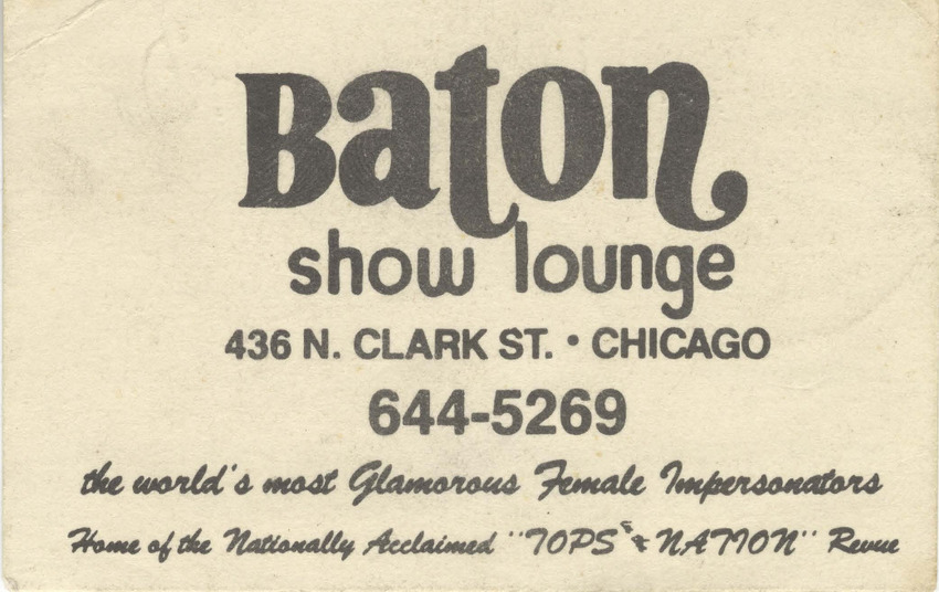 Download the full-sized PDF of Ticket to Baton Show Lounge