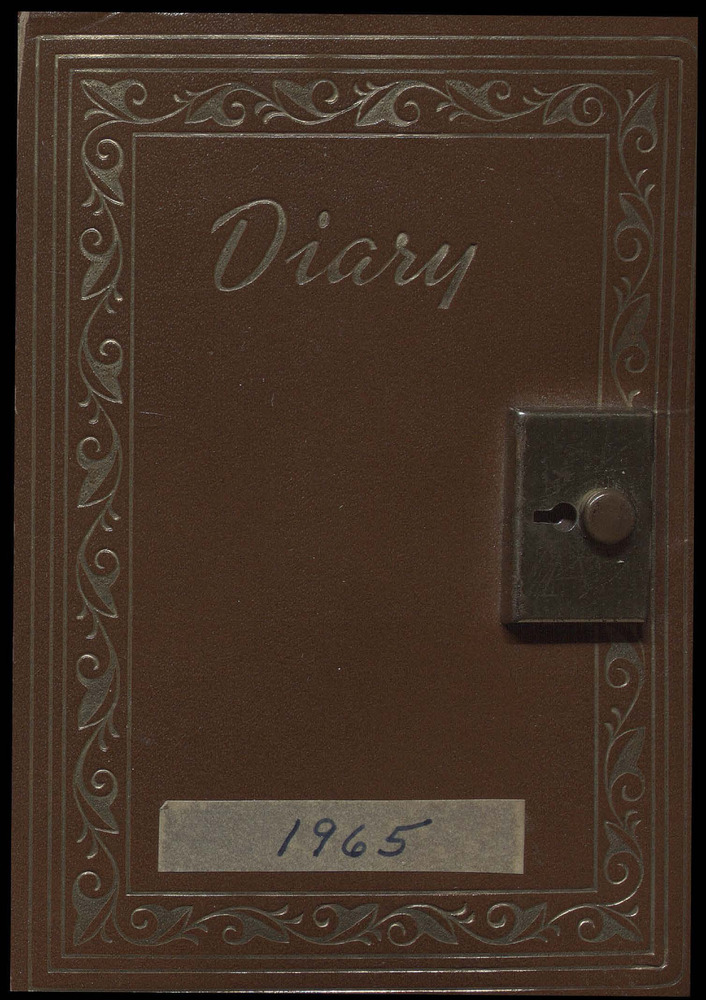 Download the full-sized PDF of Lou Sullivan diary, 1965