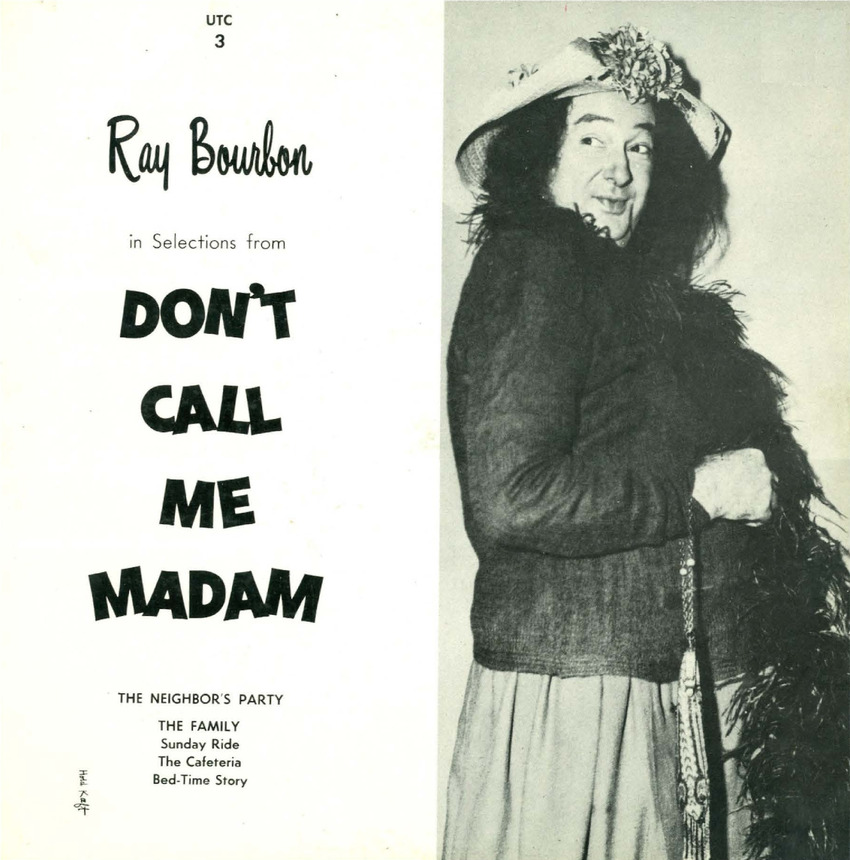 Download the full-sized PDF of Ray Bourbon in Selections from DON’T CALL ME MADAM (UTC 3)