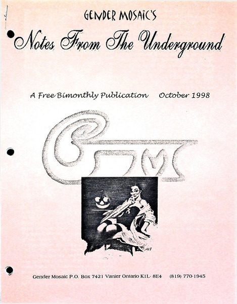 Download the full-sized image of Notes From The Underground 1998 No. 3