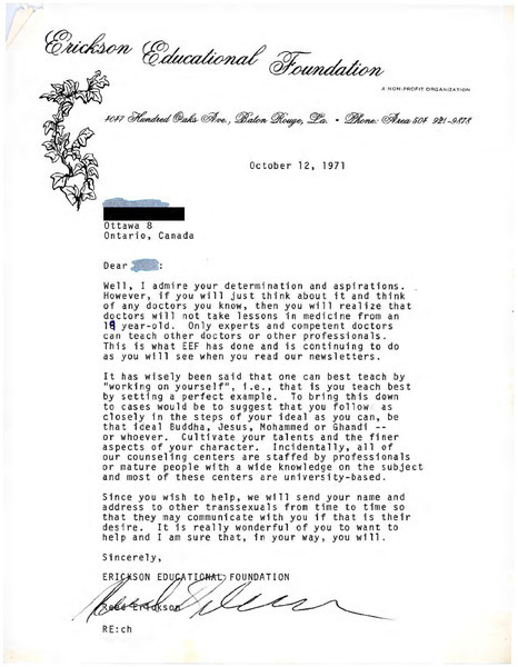 Download the full-sized image of Letter from Reed Erickson (October 12, 1971)