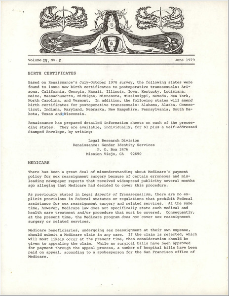 Download the full-sized image of Renaissance, 1979-06