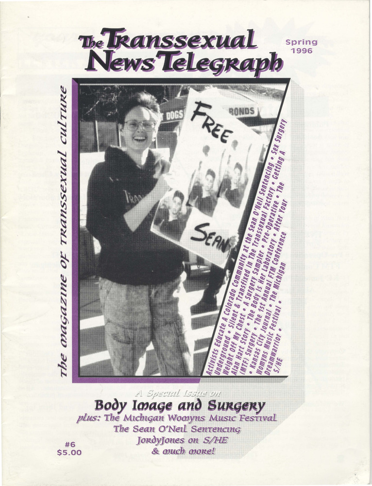 Download the full-sized PDF of TNT: Transsexual News Telegraph, Issue #6, Spring 1996
