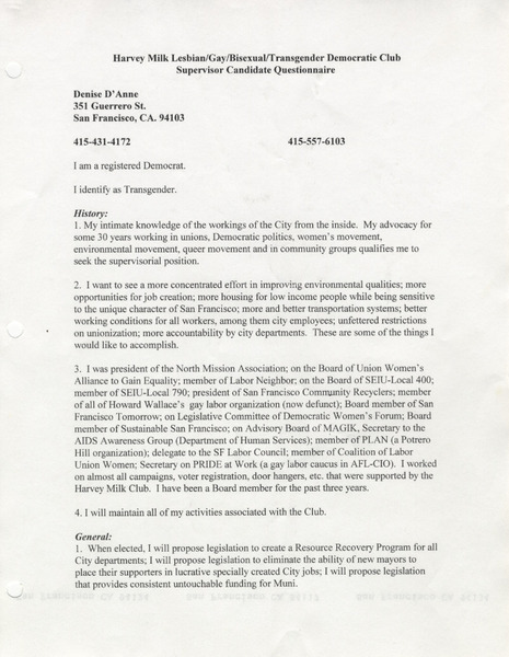 Download the full-sized image of Supervisor Candidate Endorsement Questionnaire